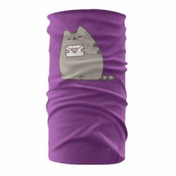 Бандана Cat with a letter - PrintSalon