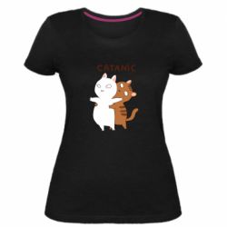 Женская премиум футболка Catanic - PrintSalon