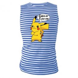 Майка-тільняшка Catch me if you can - PrintSalon