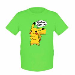 Дитяча футболка Catch me if you can - PrintSalon