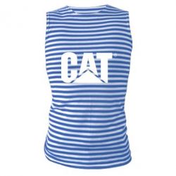 Майка-тельняшка Caterpillar 2 - PrintSalon