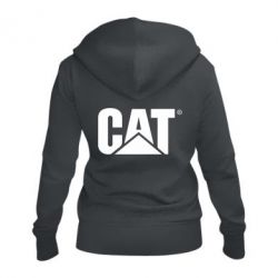 Женское худи на молнии Caterpillar 2 - PrintSalon