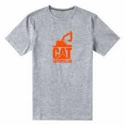 Мужская футболка премиум Caterpillar cat - PrintSalon