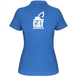 Женское поло Caterpillar cat - PrintSalon