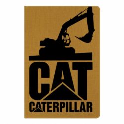 Блокнот с принто Caterpillar cat - PrintSalon