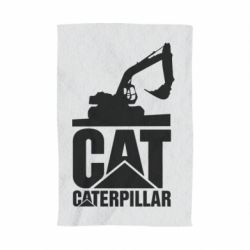 Полотенце с принтом Caterpillar cat - PrintSalon
