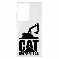 Чехол для Samsung S21 Ultra Caterpillar cat - PrintSalon