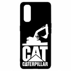 Чехол для Oppo Find X2 Caterpillar cat - PrintSalon