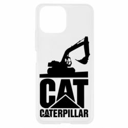 Чехол для Xiaomi Mi11 Lite Caterpillar cat - PrintSalon