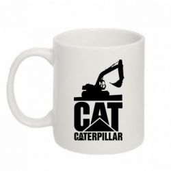 Чашка 320ml Caterpillar cat - PrintSalon