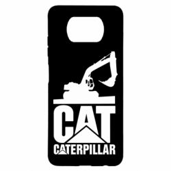 Чехол для Xiaomi Poco X3 Caterpillar cat - PrintSalon