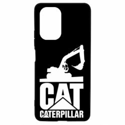 Чехол для Xiaomi Poco F3/K40 Caterpillar cat - PrintSalon