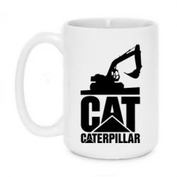 Чашка 420ml Caterpillar cat - PrintSalon