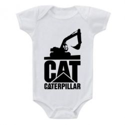Детский бодик Caterpillar cat - PrintSalon