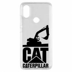 Чехол для Xiaomi Mi A2 Caterpillar cat - PrintSalon