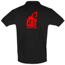 Мужское поло Caterpillar cat - PrintSalon