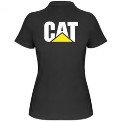 Женское поло Caterpillar - PrintSalon