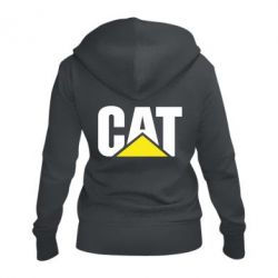 Женское худи на молнии Caterpillar - PrintSalon