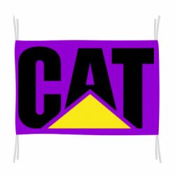 Флаг Caterpillar - PrintSalon