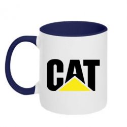 Чашка двокольорова Caterpillar