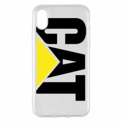 Чехол для iPhone X/Xs Caterpillar - PrintSalon