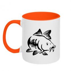 Чашка двокольорова Catfish