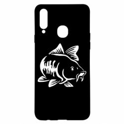 Чохол для Samsung A20s Catfish - PrintSalon