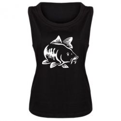 Женская майка Catfish-PrintSalon Женская майка Catfish