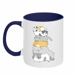 Чашка двокольорова Cats - PrintSalon