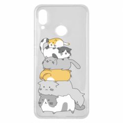Чохол для Huawei P Smart Plus 2018 Cats - PrintSalon