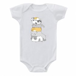 Дитячий бодік Cats - PrintSalon