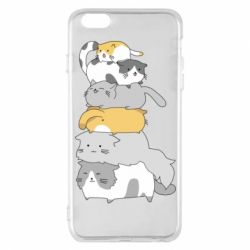 Чохол для iPhone 6 Plus/6S Plus Cats - PrintSalon