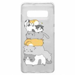 Чохол для Samsung S10+ Cats - PrintSalon