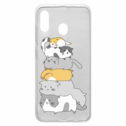 Чохол для Samsung A20 Cats - PrintSalon