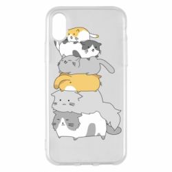 Чохол для iPhone X/Xs Cats - PrintSalon