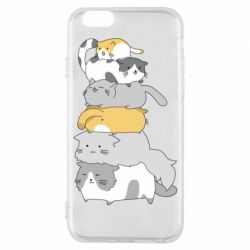 Чохол для iPhone 6/6S Cats - PrintSalon