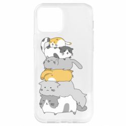 Чохол для iPhone 12 Cats - PrintSalon