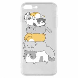 Чохол для iPhone 8 Plus Cats - PrintSalon