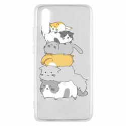 Чохол для Huawei P20 Cats - PrintSalon