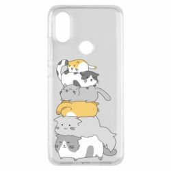 Чохол для Xiaomi Mi A2 Cats - PrintSalon