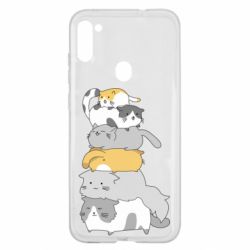 Чохол для Samsung A11 / M11 Cats - PrintSalon
