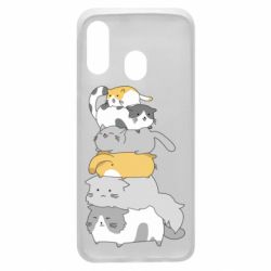 Чохол для Samsung A40 Cats - PrintSalon