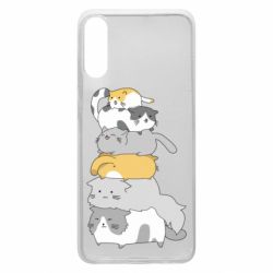 Чохол для Samsung A70 Cats - PrintSalon