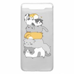 Чохол для Samsung A80 Cats - PrintSalon