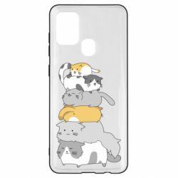 Чохол для Samsung A21s Cats - PrintSalon