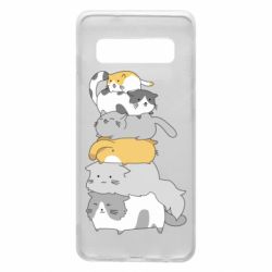 Чохол для Samsung S10 Cats - PrintSalon
