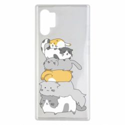 Чохол для Samsung Note 10 Plus Cats - PrintSalon