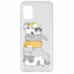 Чохол для Samsung A31 Cats - PrintSalon
