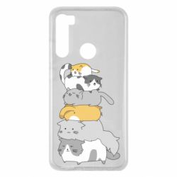 Чохол для Xiaomi Redmi Note 8 Cats - PrintSalon