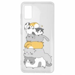 Чохол для Samsung A41 Cats - PrintSalon